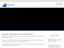 Tablet Screenshot of fairhomes.net